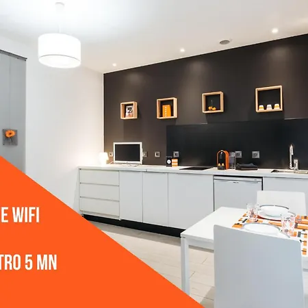 Le 9Eme- Metro Valmy-Homalyon Appartement Buitenkant foto