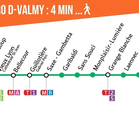 Le 9Eme- Metro Valmy-Homalyon Appartement Buitenkant foto
